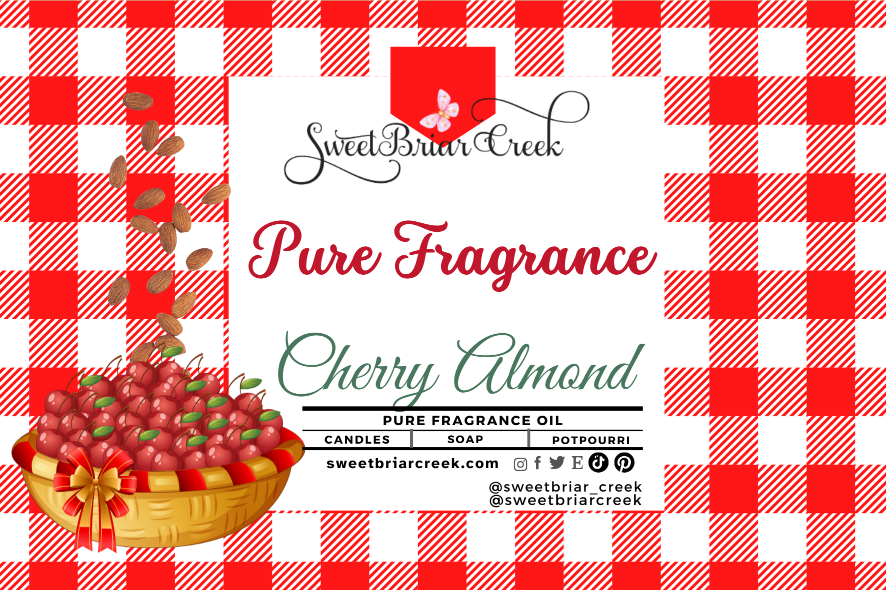 Cherry Almond Pure Fragrance Oil
