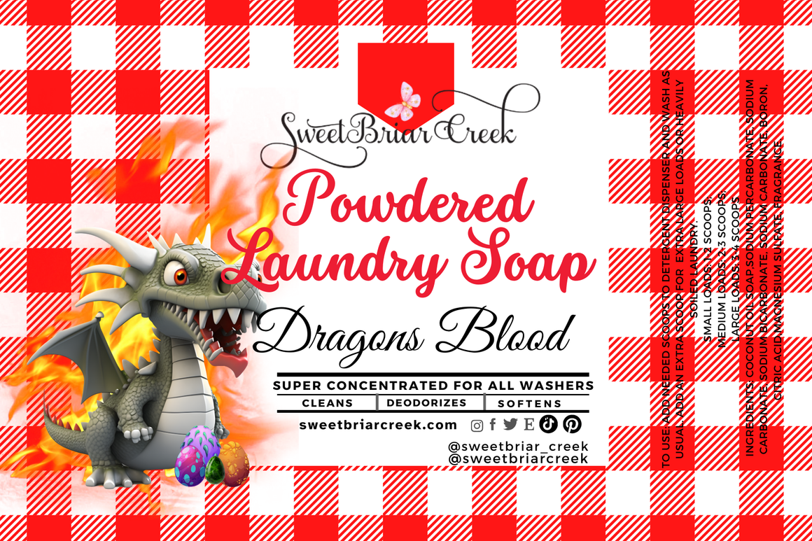 Dragon's Blood Powdered Laundry Soap