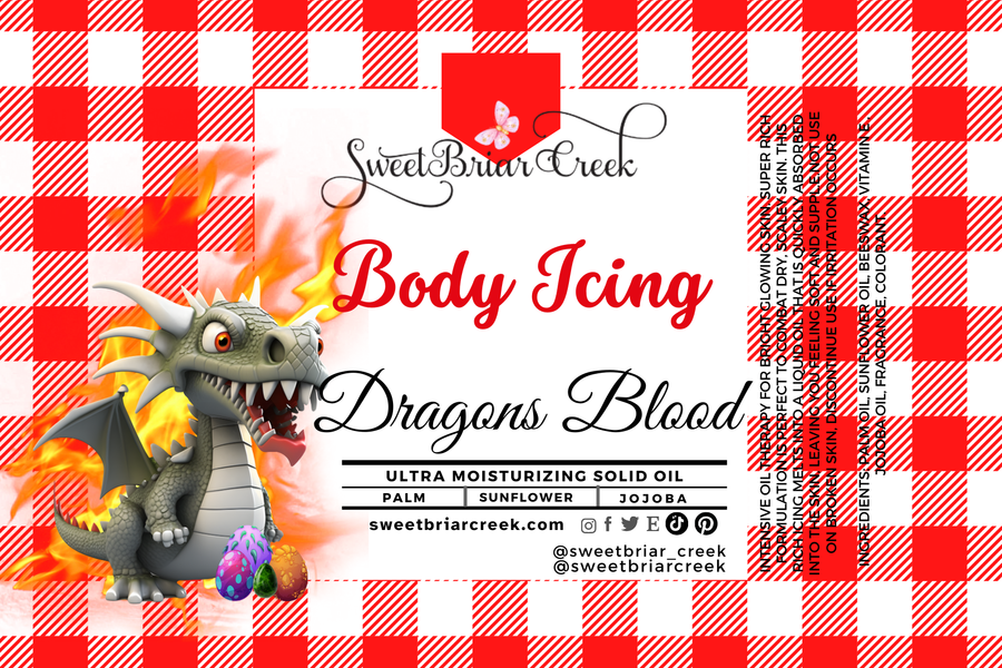 Dragon's Blood Body Icing