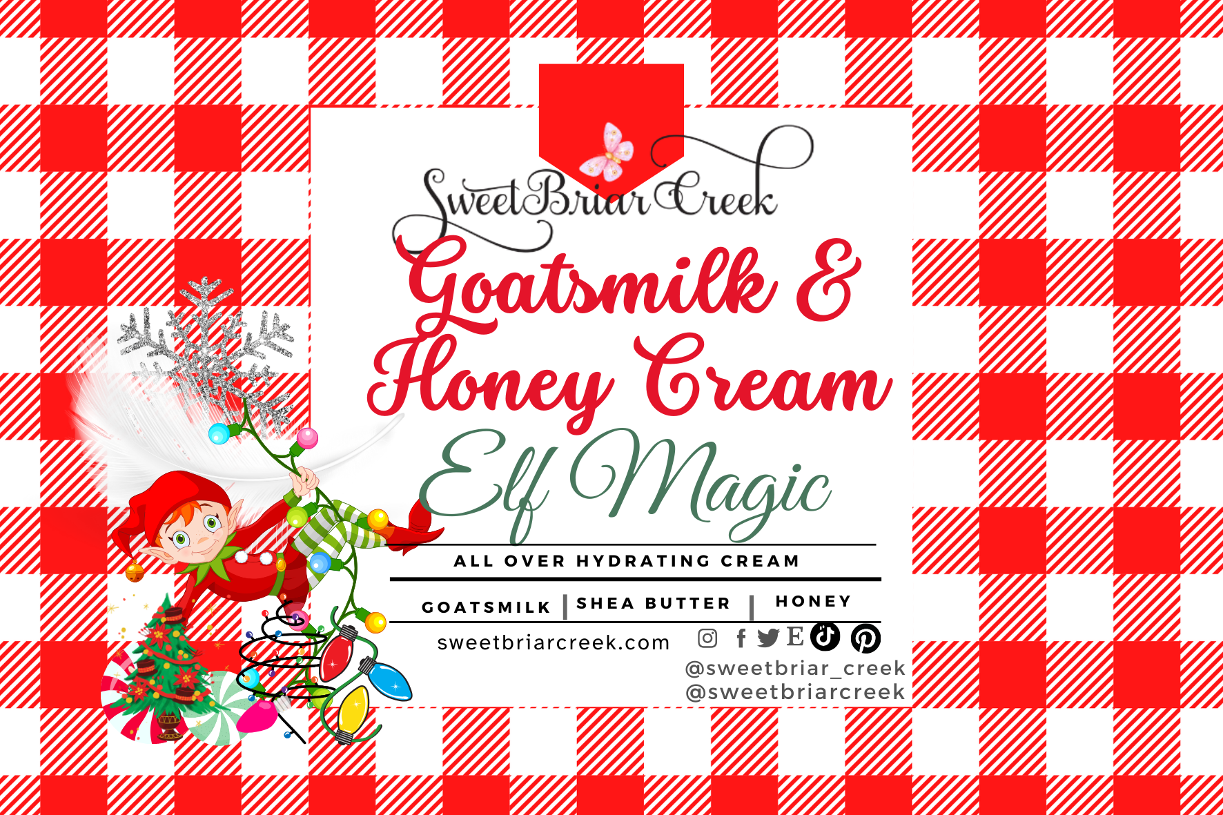 Elf Magic Goat Milk & Honey Body Creme