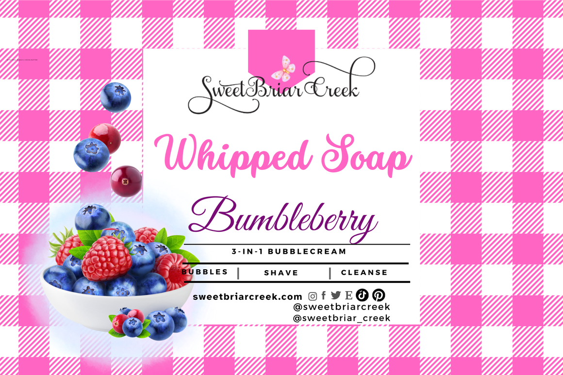 Bumbleberry Whipped Soap & Shaving Cream