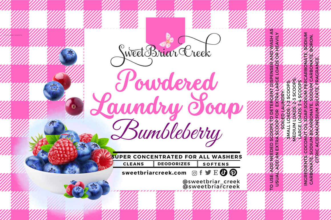 Bumbleberry Powdered Laundry Soap