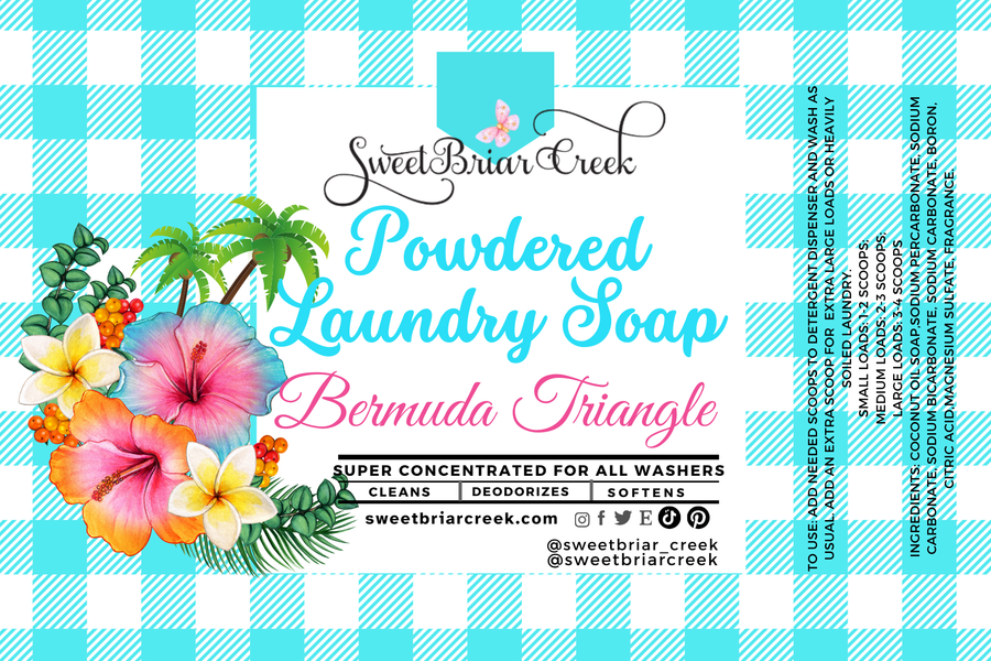 Bermuda Triangle Powdered Laundry Soap