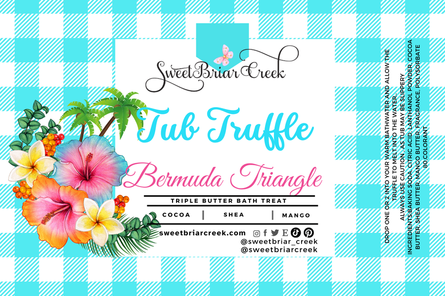 Bermuda Triangle Bath Butter Tub Truffles