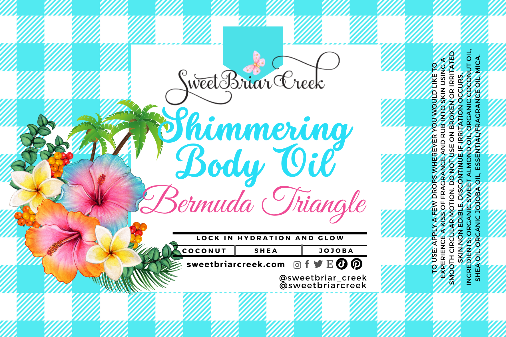 Bermuda Triangle Shimmering Body Oil
