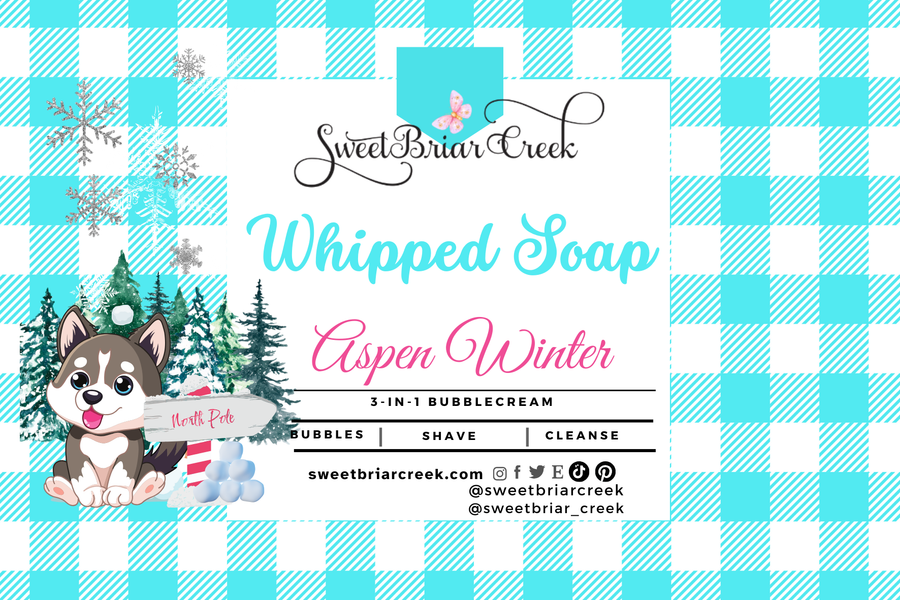 Aspen Winter Whipped Soap & Shaving Cream