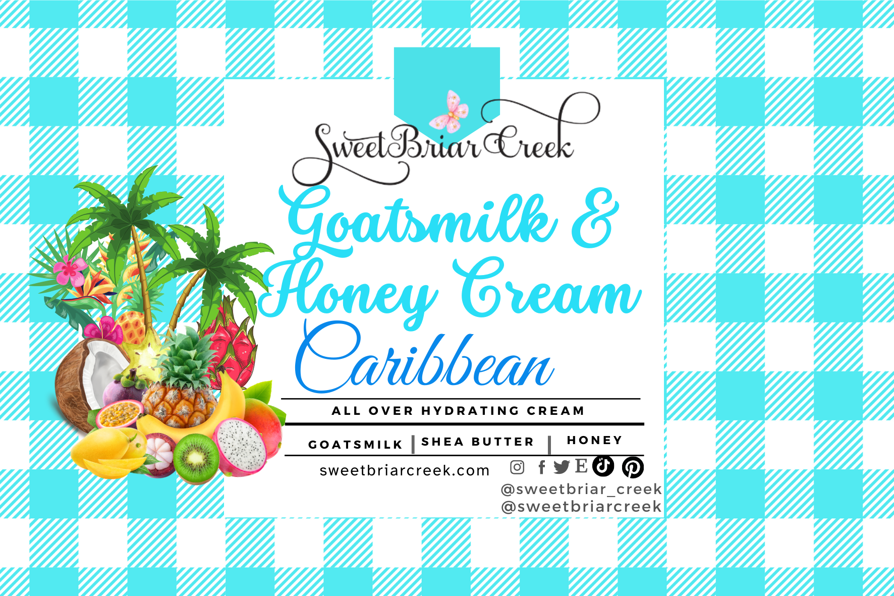 Caribbean Goat Milk & Honey Body Creme