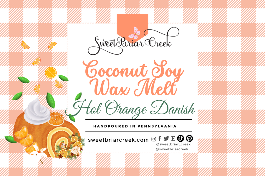 Hot Orange Danish Wax Melts