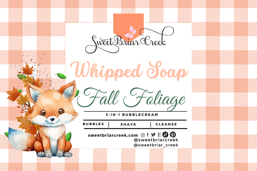 Fall Foliage Whipped Soap & Shaving Cream