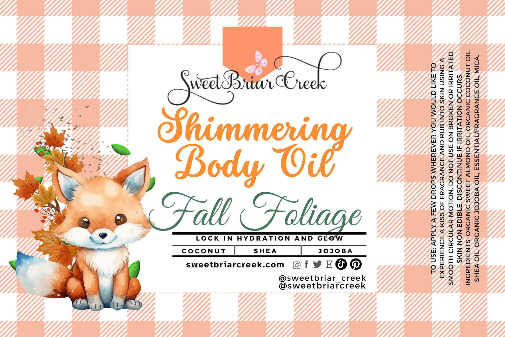 Fall Foliage Shimmering Body Oil