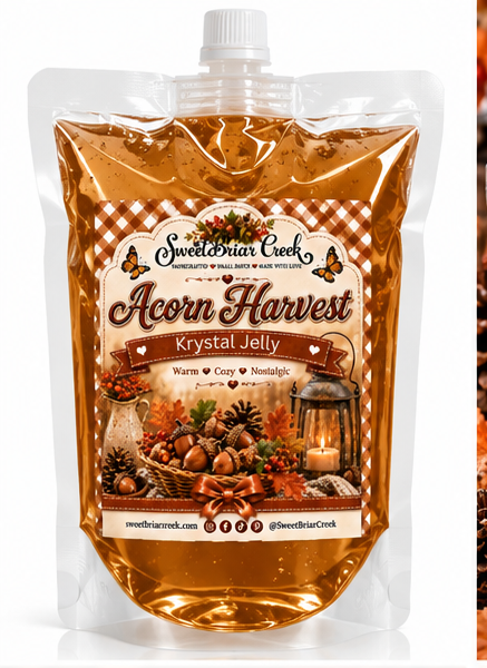 Acorn Harvest Krystal Jelly Squeeze for wax warmers.