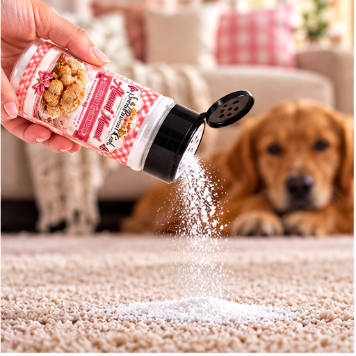 Almond Macaron Carpet Freshener Powder