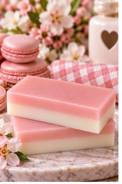 Almond Macaroon Coconut Milk Glycerin Soap