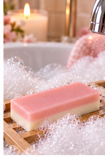 Almond Macaroon Coconut Milk Glycerin Soap