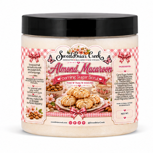 Almond Macaroon Foaming Sugar Scrub