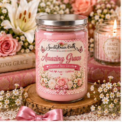Amazing Grace Coconut Soy Candle