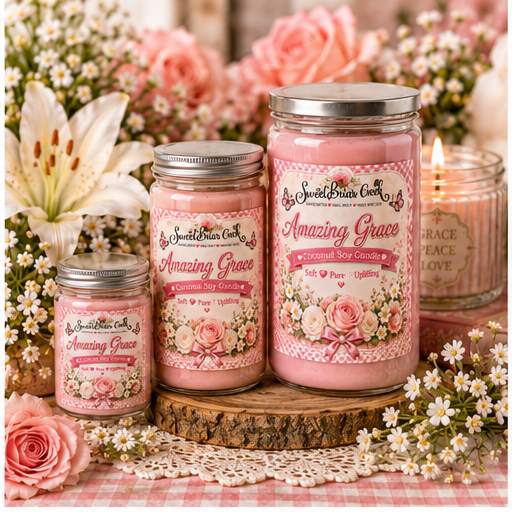 Amazing Grace Coconut Soy Candle