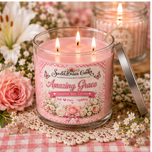 Amazing Grace Coconut Soy Candle