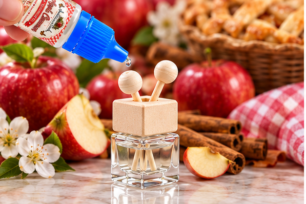 Apple Cinnamon Hanging Car Diffuser & Refills
