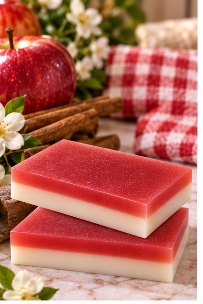 Apple Cinnamon Coconut Milk Glycerin Soap