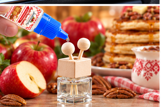 Apple Pecan Pancakes Hanging Car Diffuser & Refills