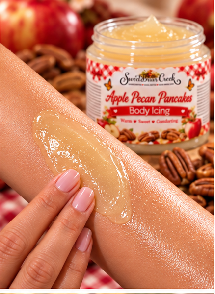 Apple Pecan Pancakes Body Icing