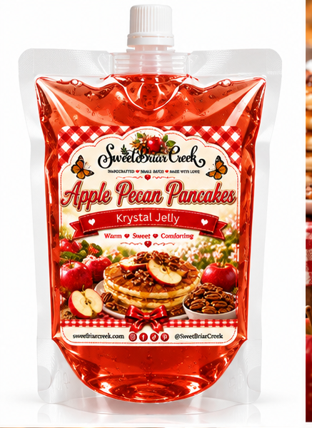 Apple Pecan Pancakes Krystal Jelly Squeeze for wax warmers