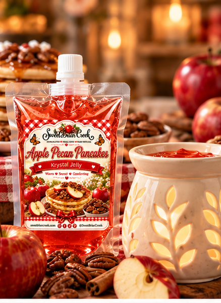 Apple Pecan Pancakes Krystal Jelly Squeeze for wax warmers