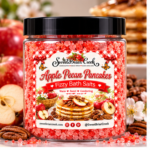 Apple Pecan Pancakes Fizzy Bath Salt Soak