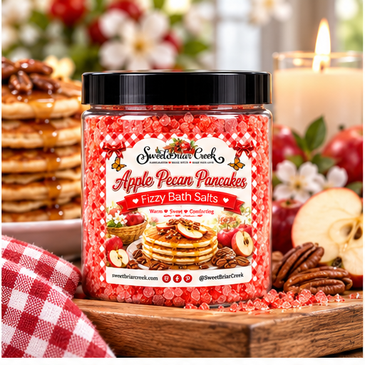 Apple Pecan Pancakes Fizzy Bath Salt Soak