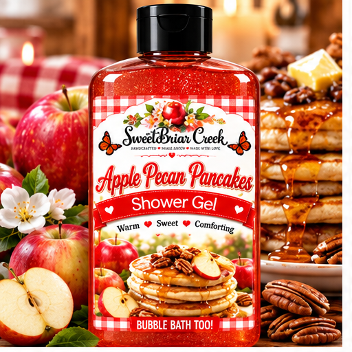 Apple Pecan Pancakes Body Wash + Bubble Bath