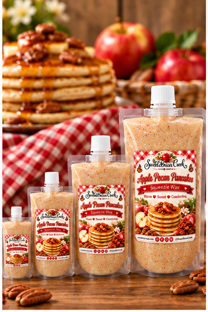 Apple Pecan Pancakes  Squeezie Wax + Scoopable melts for Waxwarmer