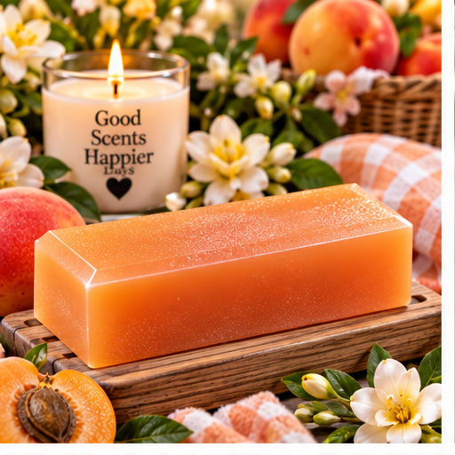 Apricot Freesia Coconut Milk Glycerin Soap