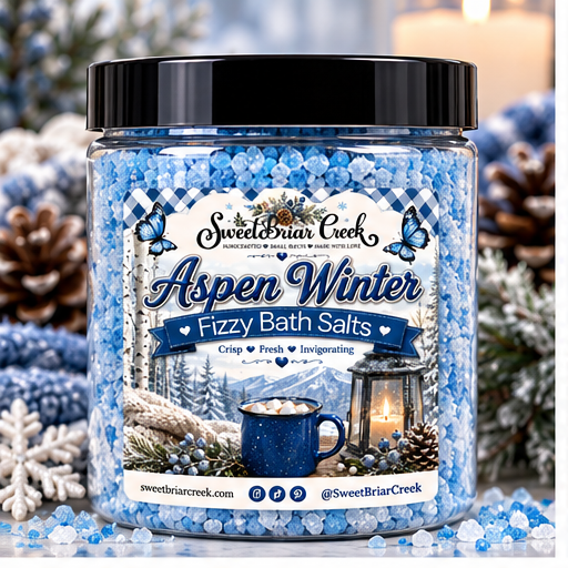 Aspen Winter Fizzy Bath Salt Soak