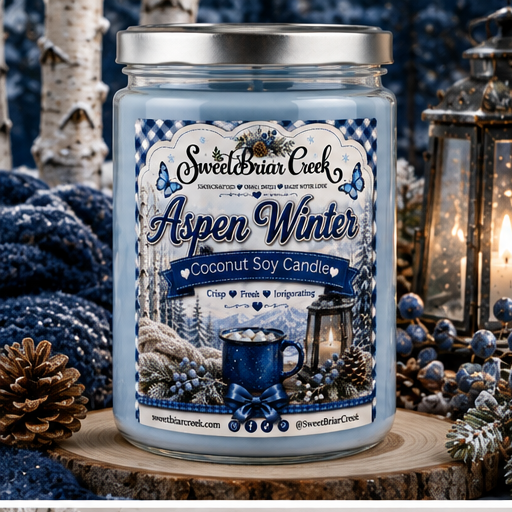 Aspen Winter Coconut Soy Candle