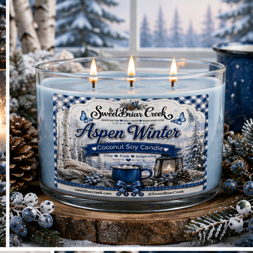 Aspen Winter Coconut Soy Candle