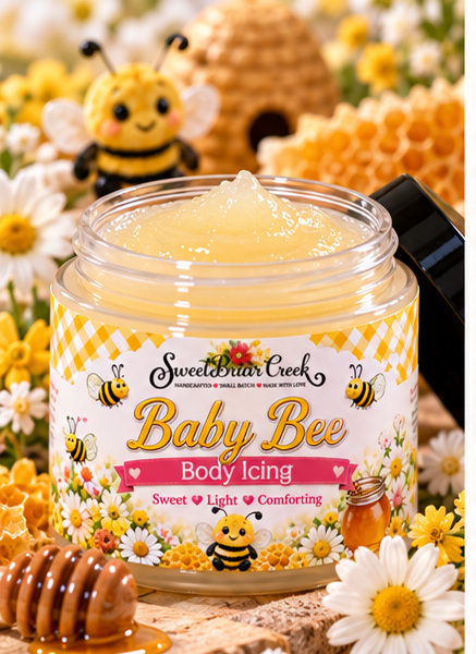 Baby Bee Body Icing