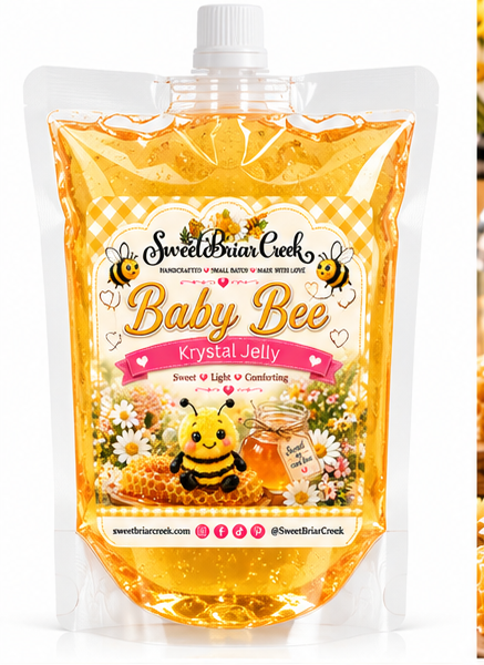 Baby Bee Krystal Jelly Squeeze for wax warmers.