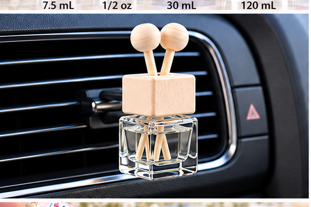 Baby Powder Hanging Car Diffuser & Refills