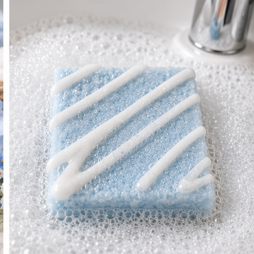 Baby Powder Bubbly Scrub Body Bars