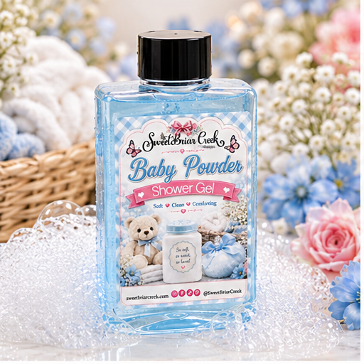 Baby Powder Shower Gel + Bubble Bath