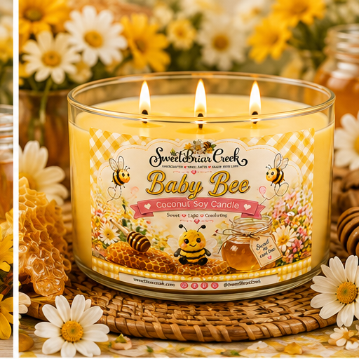 Baby Bee Coconut Soy Candle