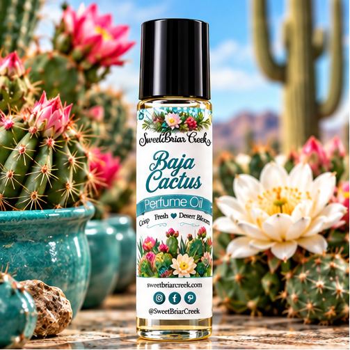 Baja Cactus Roll on Perfume