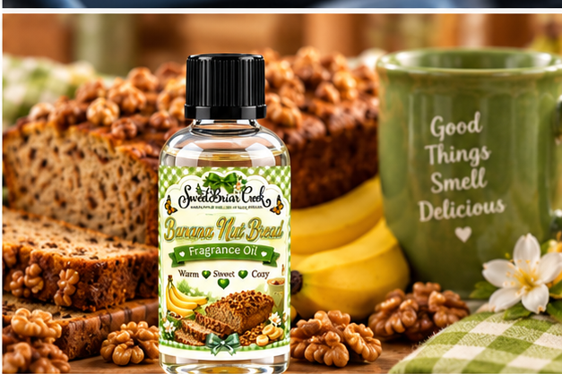 Banana Nut Bread Hanging Car Diffuser & Refills