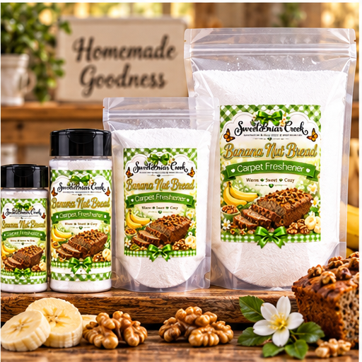 Banana  Nut Bread Carpet Freshener Powder