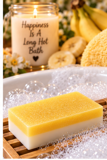 Banana Cream Pie Coconut Milk Glycerin Soap