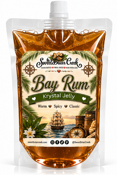 Bay Rum Krystal Jelly Squeeze for wax warmers