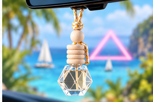 Bermuda Triangle Hanging Car Diffuser & Refills