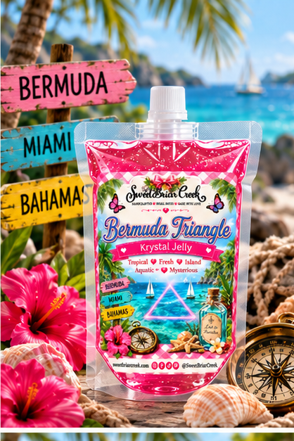 Bermuda Triangle Krystal Jelly Squeeze for wax warmers.