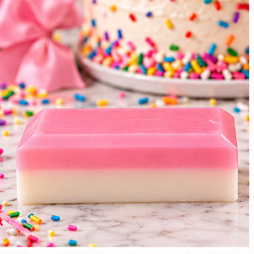 Birthday Cake Coconut Milk Glycerin Soap